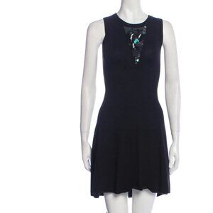 3.1 Phillip Lim decorated sequins  Sleeveless  black dress S